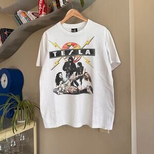 Vintage 1992 Tesla Band Shirt
